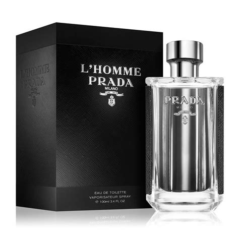 l homme prada eau de toilette 100 ml|prada l'homme intense 150ml.